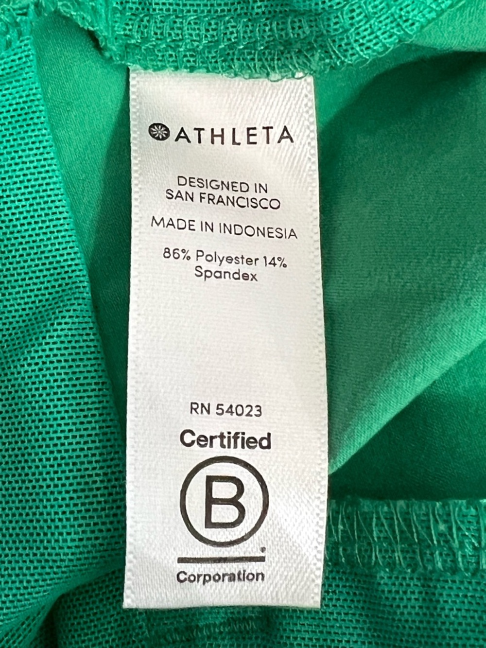 NWOT Athleta Hudson Boardshort, Kelly Green Water Sports Shorts Size 16 - Picture 5 of 5